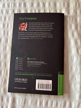 Oxford Bookworms Library: Stage 6: Cry Freedom:...