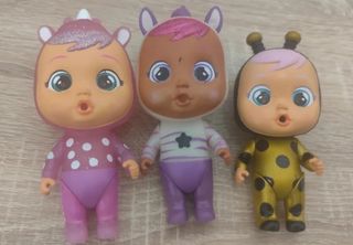 ‼️ PRECIO NO NEGOCIABLE ‼️ 
3 Muñecos Llorones