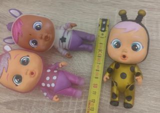 ‼️ PRECIO NO NEGOCIABLE ‼️ 
3 Muñecos Llorones