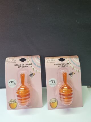 Batom Lip Gloss Pote de Mel - 2 unidades