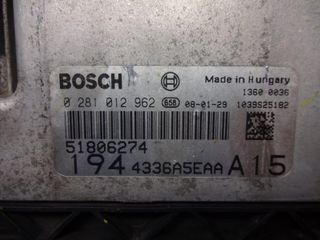 Centralita del motor FIAT CROMA 0281012962 51806274 194 A15
