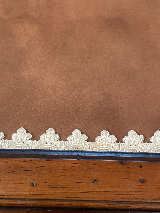 Vassoio legno vintage marrone