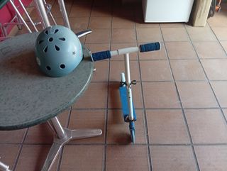 Patinete infantil + casco