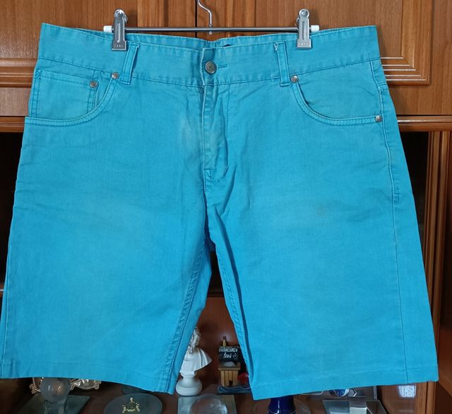Shorts Pull & Bear XL turquesa