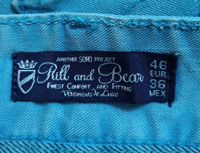 Shorts Pull & Bear XL turquesa