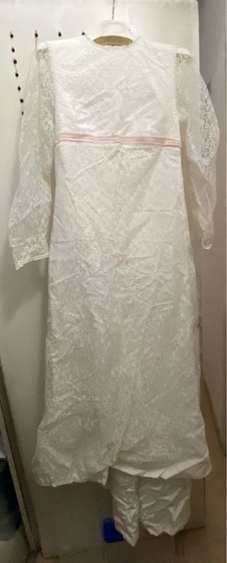 Vestido encaje blanco boda