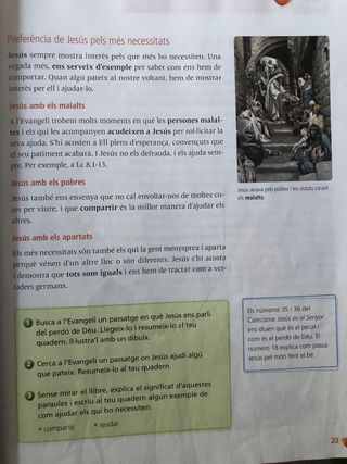 Religió Catòlica 4t Primària LA Àgape