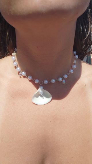 Aesthetic coquette mermaid core jewelry set