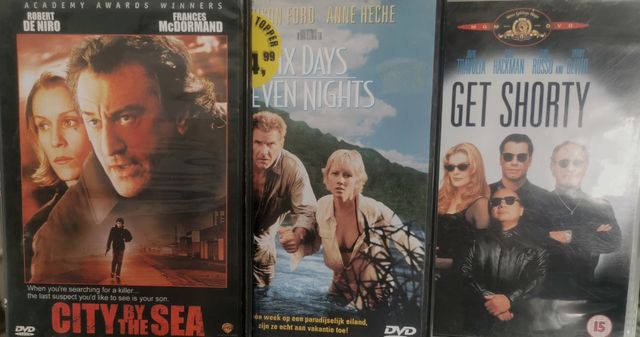3 DVD: Get Shorty, City by the Sea, 9 dias 7 noche