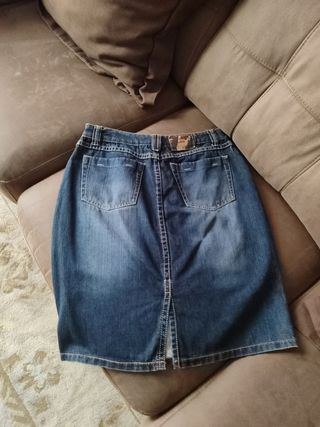 Falda vaquera azul NEW CARO