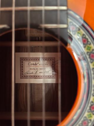 Guitarra flamenca Conde Atocha - Paco de Lucia