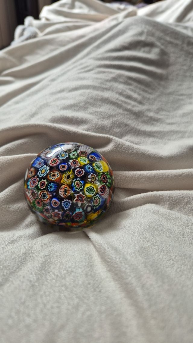 Fermacarte di Murano: vetro multicolore