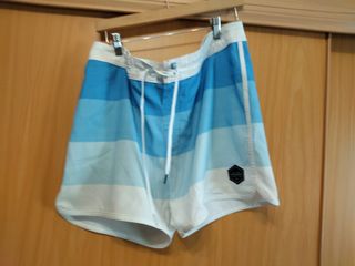 Bañadores Hombre rayas azul-blanco