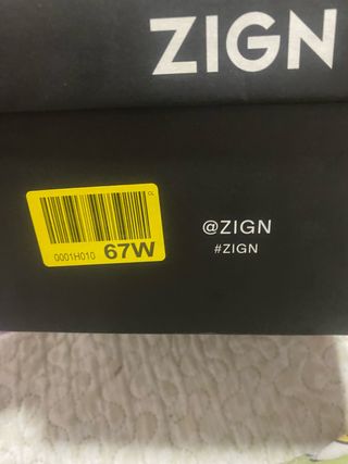 Mocasines Zign marrones, talla 41
