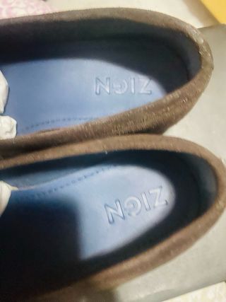 Mocasines Zign marrones, talla 41