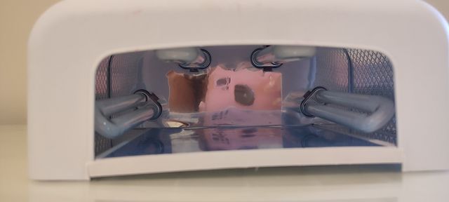 Secador de uñas UV/LED blanco