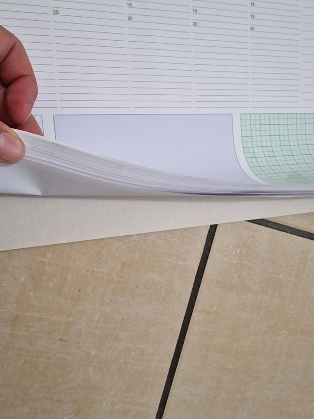 Planner settimanale perpetuo