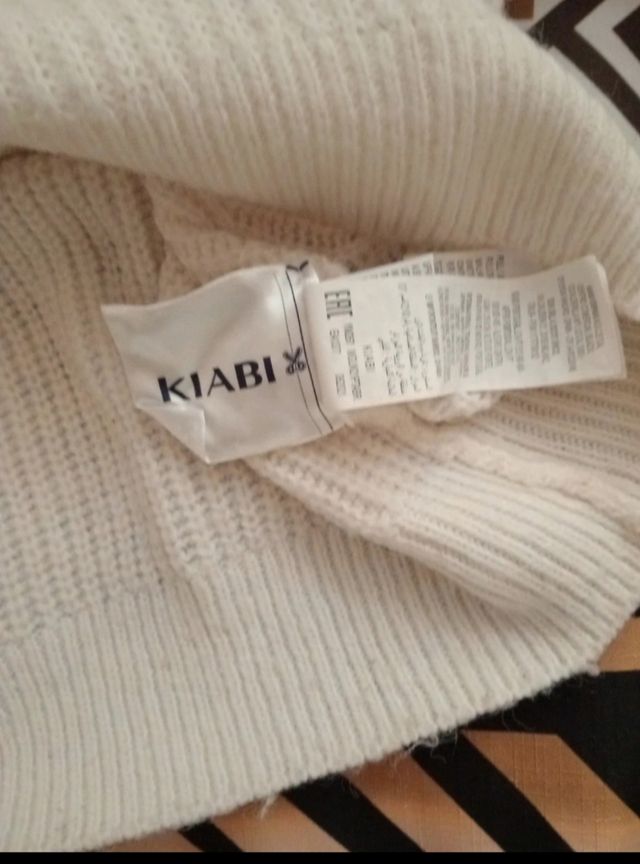 Maglione Kiabi bianco tg.L
