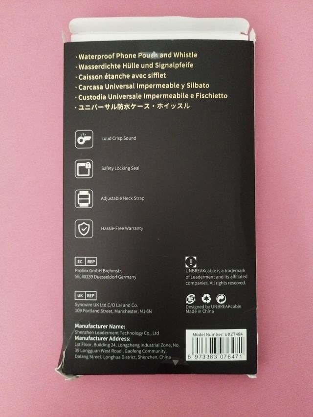 Funda impermeable UNBREAKcable