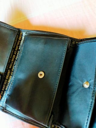 Portafoglio Benetton nero