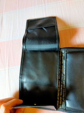 Portafoglio Benetton nero