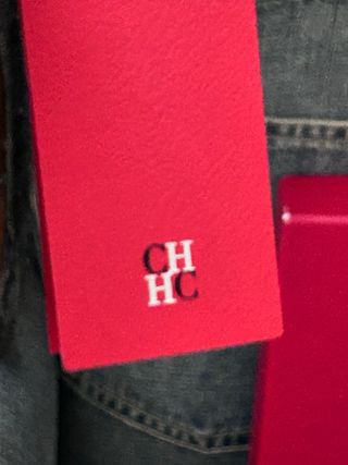 Bolso fiesta Neceser Carolina Herrera rojo - nuevo