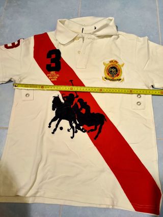 Polo PRL | Rojo y Blanco