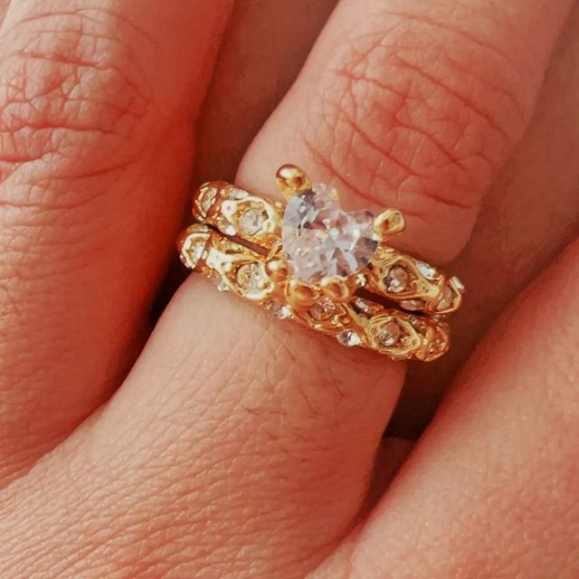 Anillos Acero 316L Tallas 7 y 8 Dama