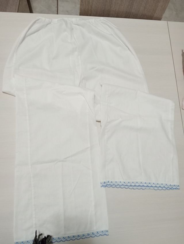 Pigiama Cotone Vintage 💙🤍