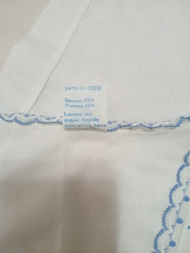 Pigiama Cotone Vintage 💙🤍