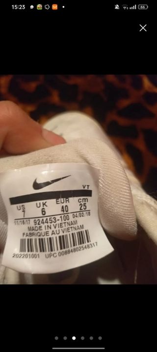 Zapatillas Nike Vapormax - Beige/Blanco VERDADERAS