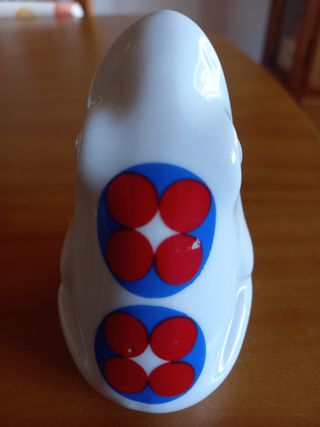 Ranita porta-objetos blanca