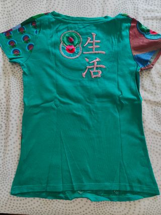 Camiseta Desigual S - multicolor