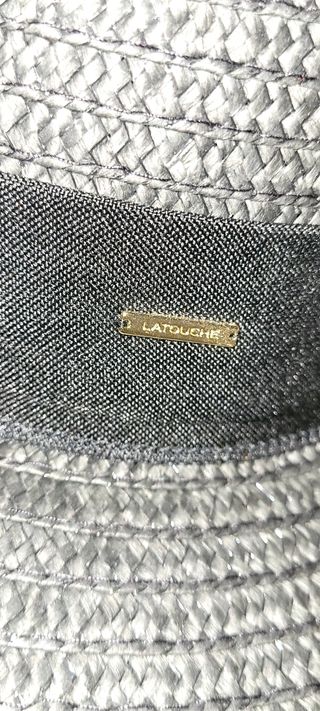 Sombrero playa negro - ala ancha