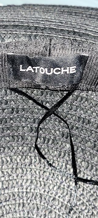 Sombrero playa negro - ala ancha