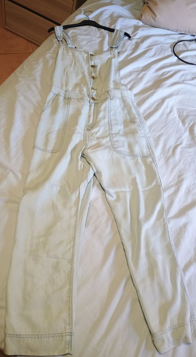 Salopette Jeans chiaro