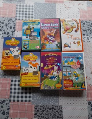 VHS Disney: 7 film per bambini