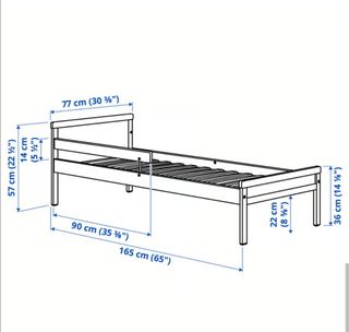 Cama nido haya + colchón