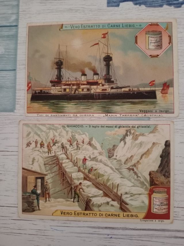 6 Figurine Liebig Vintage