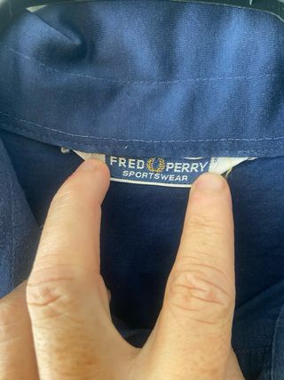 Polo Fred Perry azul