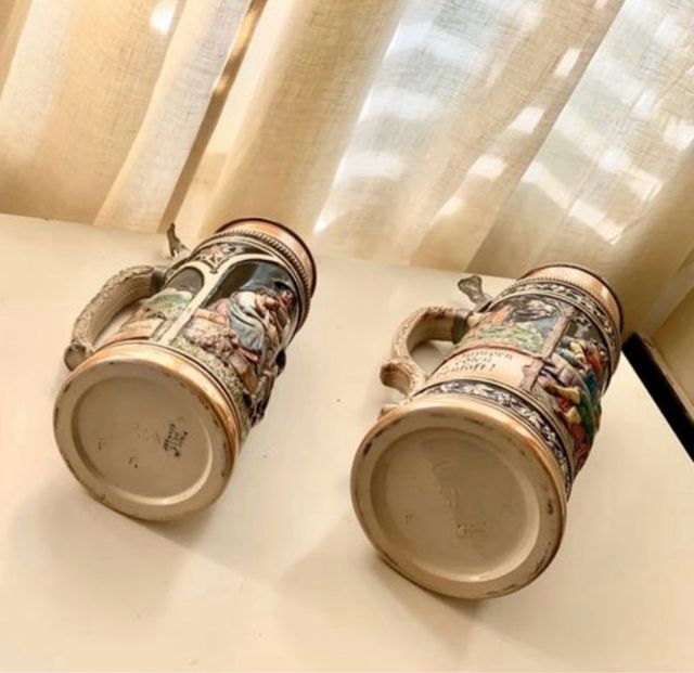 JARRA ALEMANA Gigante !! Cerveza-Alemana ORIGINAL