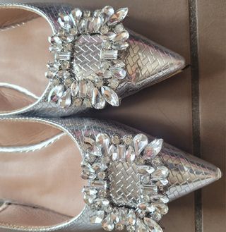 Eleganti décolleté argento