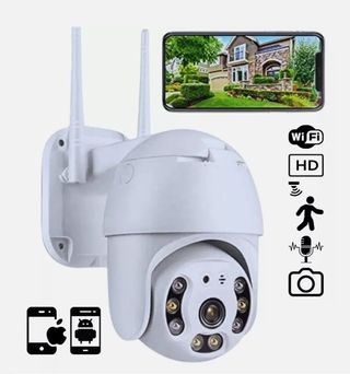 2 Telecamere Esterni Interni IP iCSee 1080p WiFi