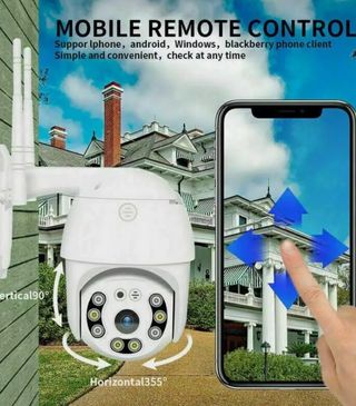 2 Telecamere Esterni Interni IP iCSee 1080p WiFi