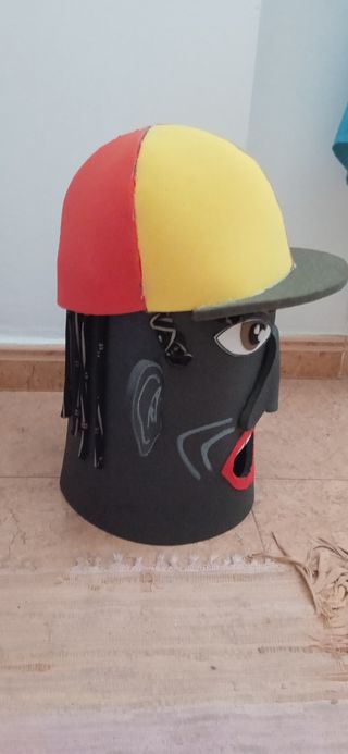 Cabezudo infantil goma espuma