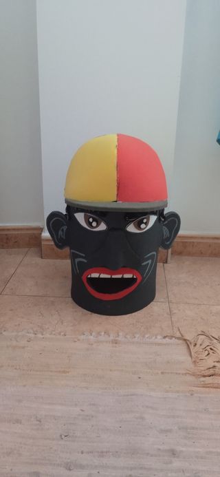 Cabezudo infantil goma espuma