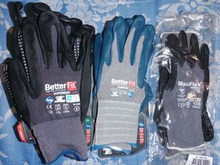 13 pares guantes trabajo nitrilo ATG