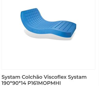 Colchão Systam Viscoflex 190x90x14