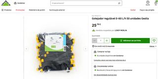 Gotejadores para Jardim - 20 unid.