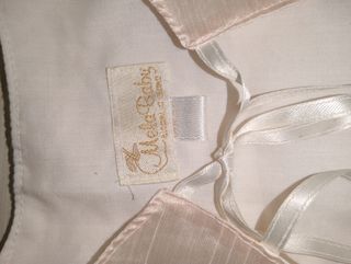 Abito battesimo bimba rosa